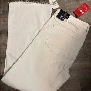 Kut from the Kloth Fab Ab Stella High Rise Flare Jeans NWT 12